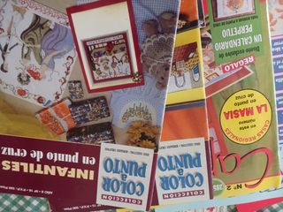 Revistas Punto de cruz variadas