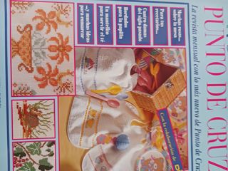 Revistas Punto de cruz variadas