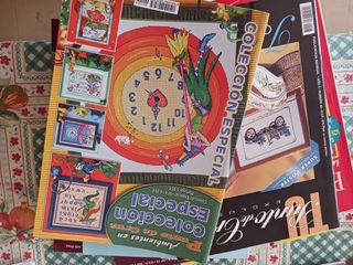 Revistas Punto de cruz variadas