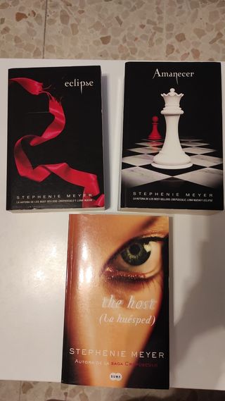 Libros saga Crepúsculo