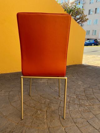 Silla piel diseño moderno