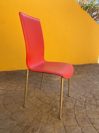 Silla piel diseño moderno