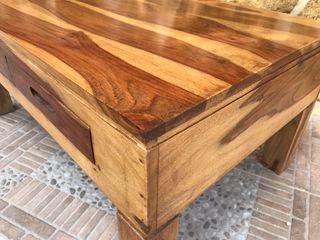 Mesa de centro de sheesham