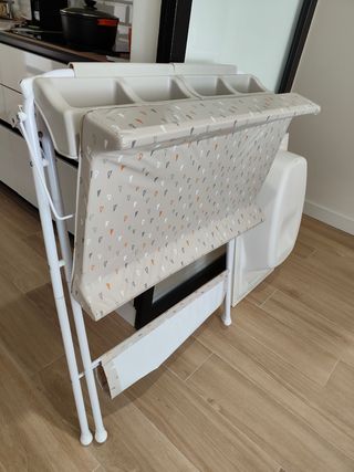 Bañera bebé con cambiador