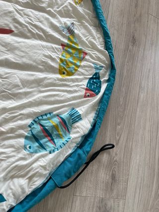 Alfombra/bolsa de juego bebe