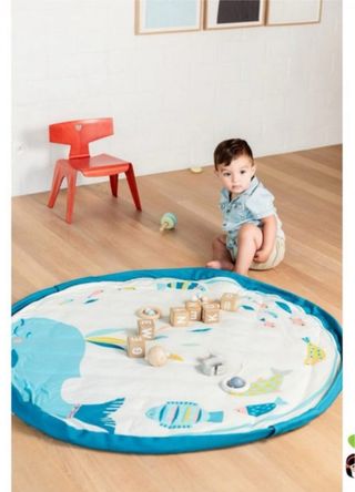 Alfombra/bolsa de juego bebe