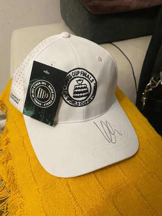 Gorra Copa Davis Firma Feliciano López