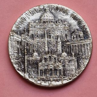Medaglia Sacra col. argento