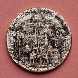 Medaglia Sacra col. argento