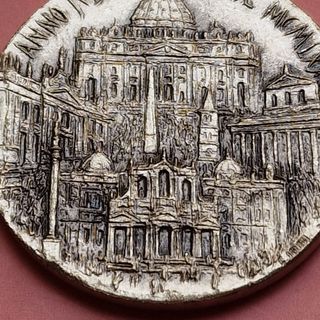 Medaglia Sacra col. argento