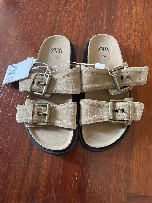 Sandalias niña 34 NUEVAS,Zara,sin estrenar