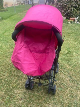 Silla de paseo Trotter Plus Rosa-Negro