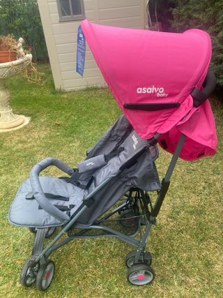 Silla de paseo Trotter Plus Rosa-Negro