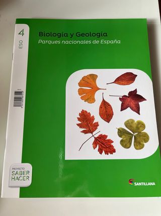 Libro Biologia y Geologia 4°ESO
