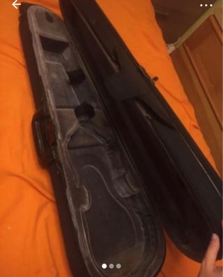 Estuche de Violin Negro 4/4 de Tela 