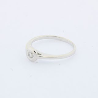 Anillo oro con brillante