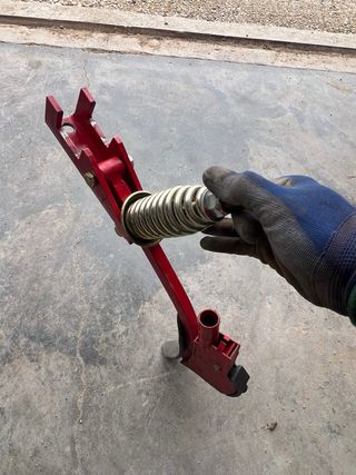 Brazo reja sembradora aguirre