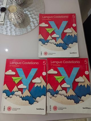 Libros de Lengua Castellana 5° de primaria