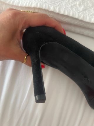 Zapatos tacón negros