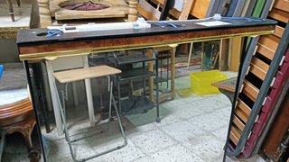 Espejo recibidor con focos