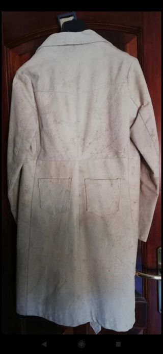 Cappotto scamosciato