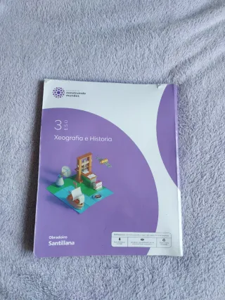 Libro xeografía e historia 3° ESO