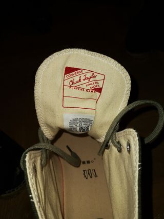 Converse Chuck Taylor verde militar