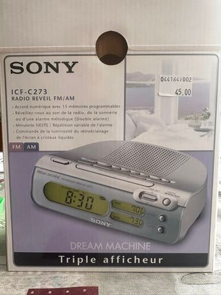 Reloj Radio Despertador