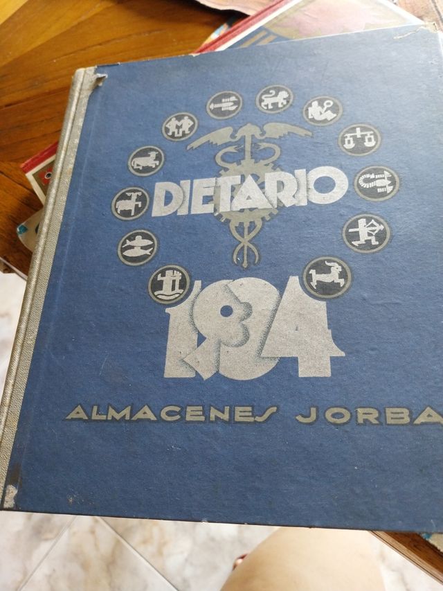 Dietarios antiguos Almacenes Jorba