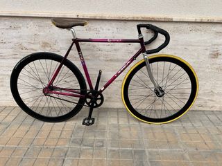Fixie con clasica orbea 