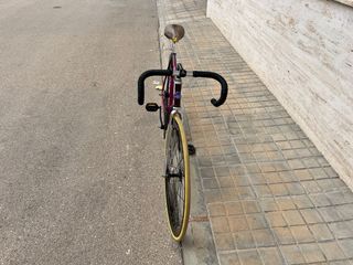 Fixie con clasica orbea 