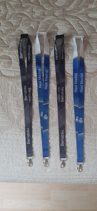 Lanyard colgante llavero Real Madrid