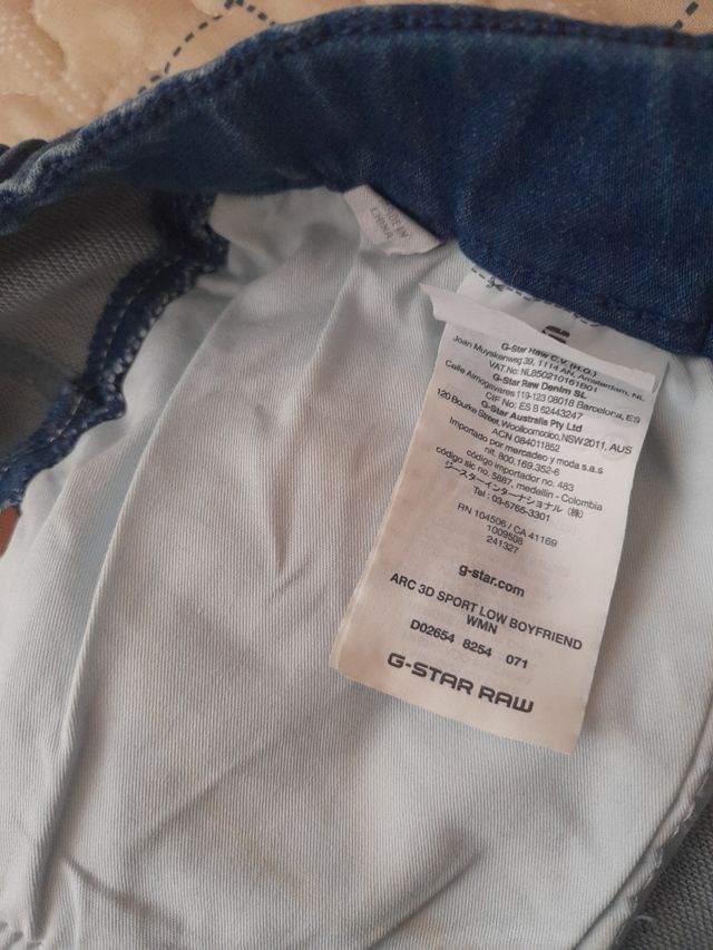 Vaquero mujer G-Starr Raw talla 26-largo 32