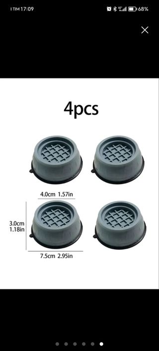 Piedini antivibranti