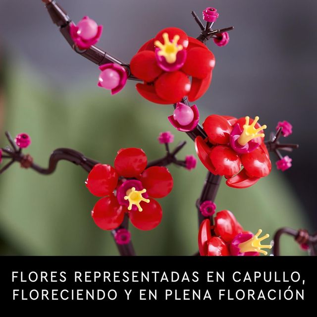LEGO Icons Flor de Ciruelo Adorno Floral