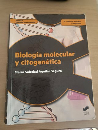 LIBRO BIOLOGIA MOLECULAR Y CITOGENETICA