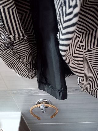 Falda de Desigual blanco y negro