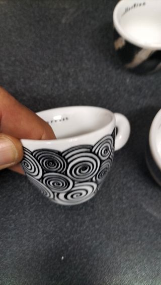 tazzine della Illy caffè da collezione