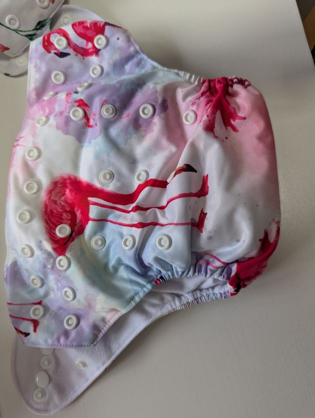 18 panales reutilizables Alva Baby + 2 insertos