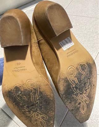 Stivali stivaletti texani camoscio Marco tg 40