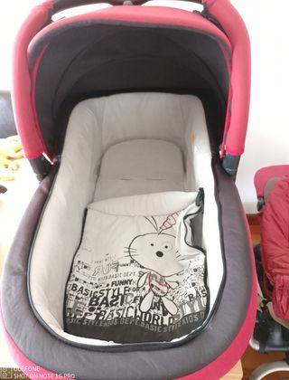 Conjunto de cuco, capazo y silla para be