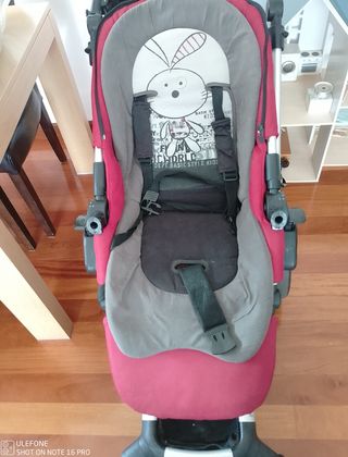 Conjunto de cuco, capazo y silla para be