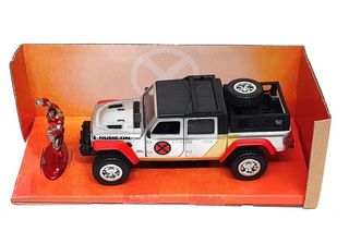 JEEP GLADIATOR + COLOSO (X-Men)-Metal-JADA-1:32
