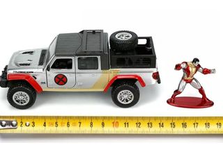 JEEP GLADIATOR + COLOSO (X-Men)-Metal-JADA-1:32