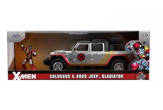 JEEP GLADIATOR + COLOSO (X-Men)-Metal-JADA-1:32