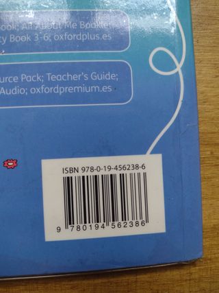 Libro inglés 3° primaria All about us. Oxford.