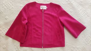 Chaqueta antelina buganvilla T. M 