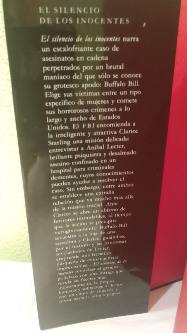 🦋📚 arte 🩸🔪El silencio de los inocentes