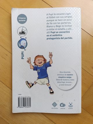 Pupi quiere ser futbolista