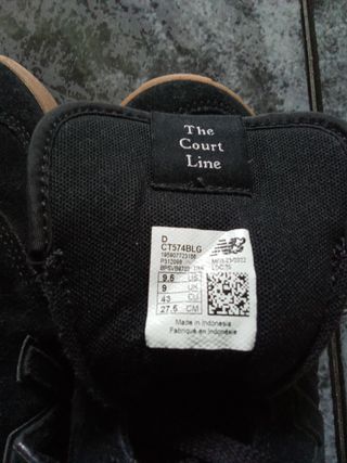 New balance negras